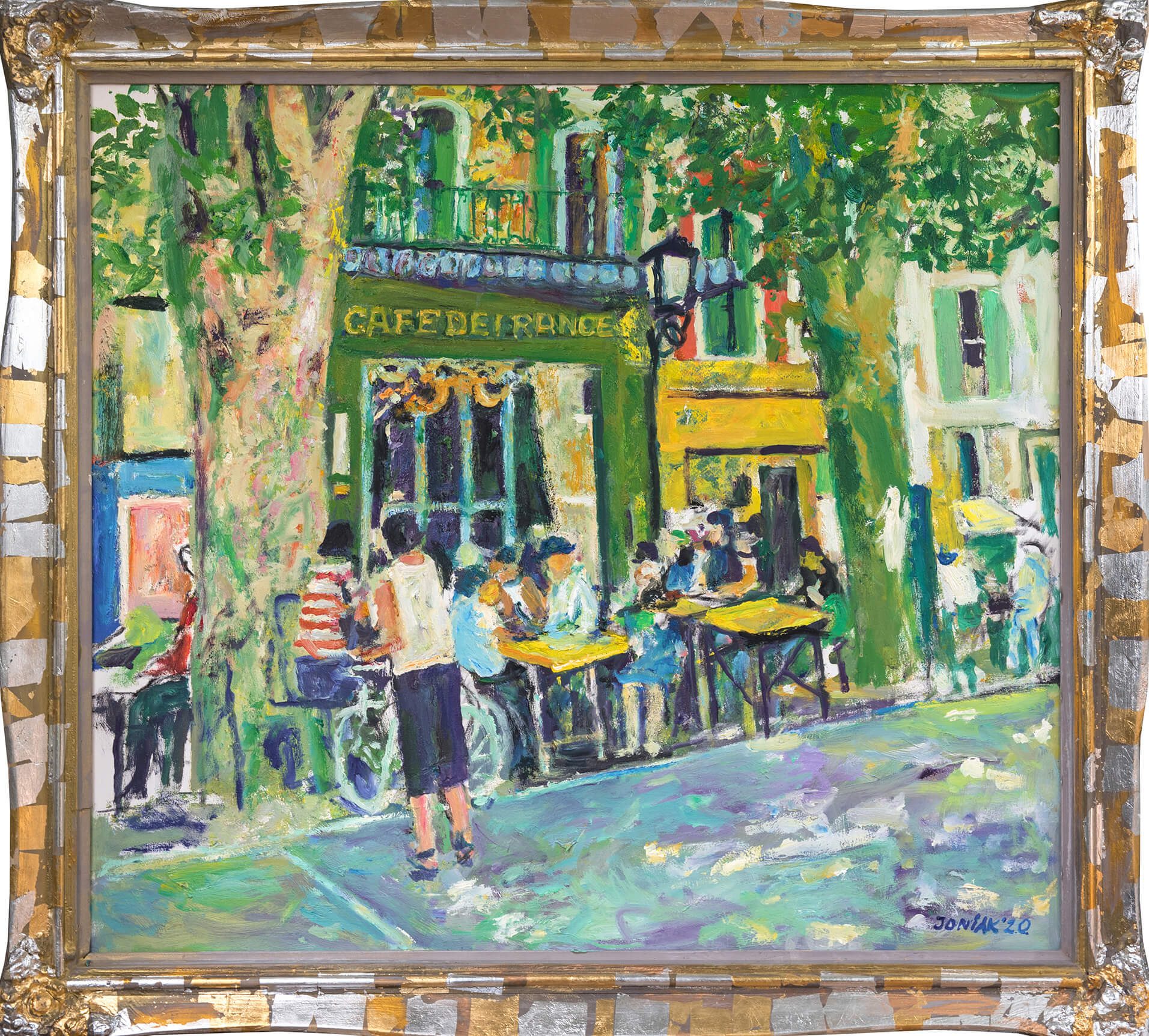 Cafe de France ’20, 80×90