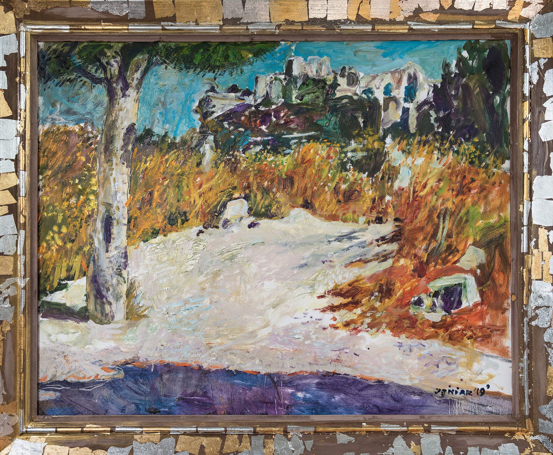Widok Baux-de-Provence ’19, 73×92