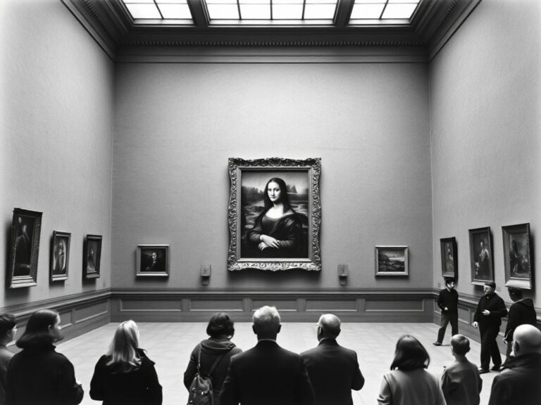 Mona Lisa Leonarda da Vinci, najbardziej znany skradziony obraz w historii sztuki