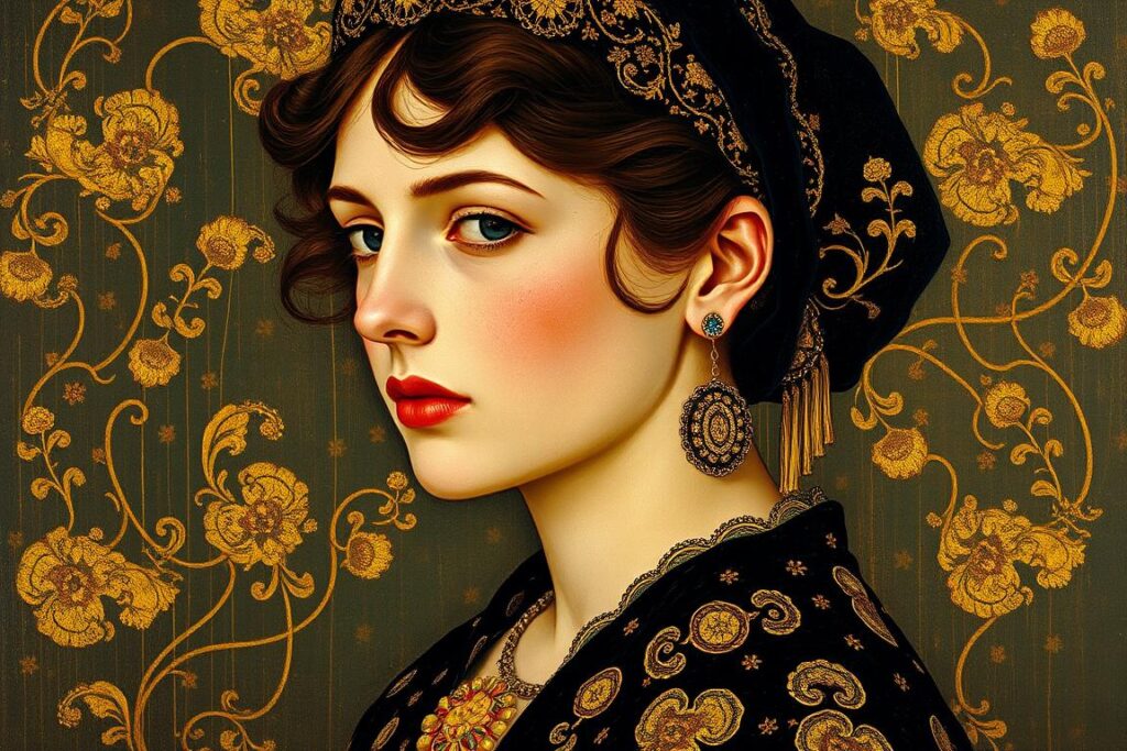 Portret Adele Bloch-Bauer I (Złota Adele) Gustava Klimta Portret Adele Bloch-Bauer I (Złota Adele) Gustava Klimta