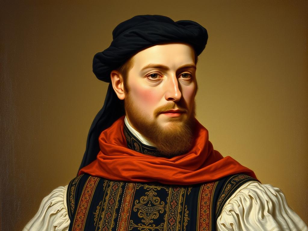 Dzieło Jana Rustema przedstawiające portret szlachcica Dzieło Jana Rustema przedstawiające portret szlachcica