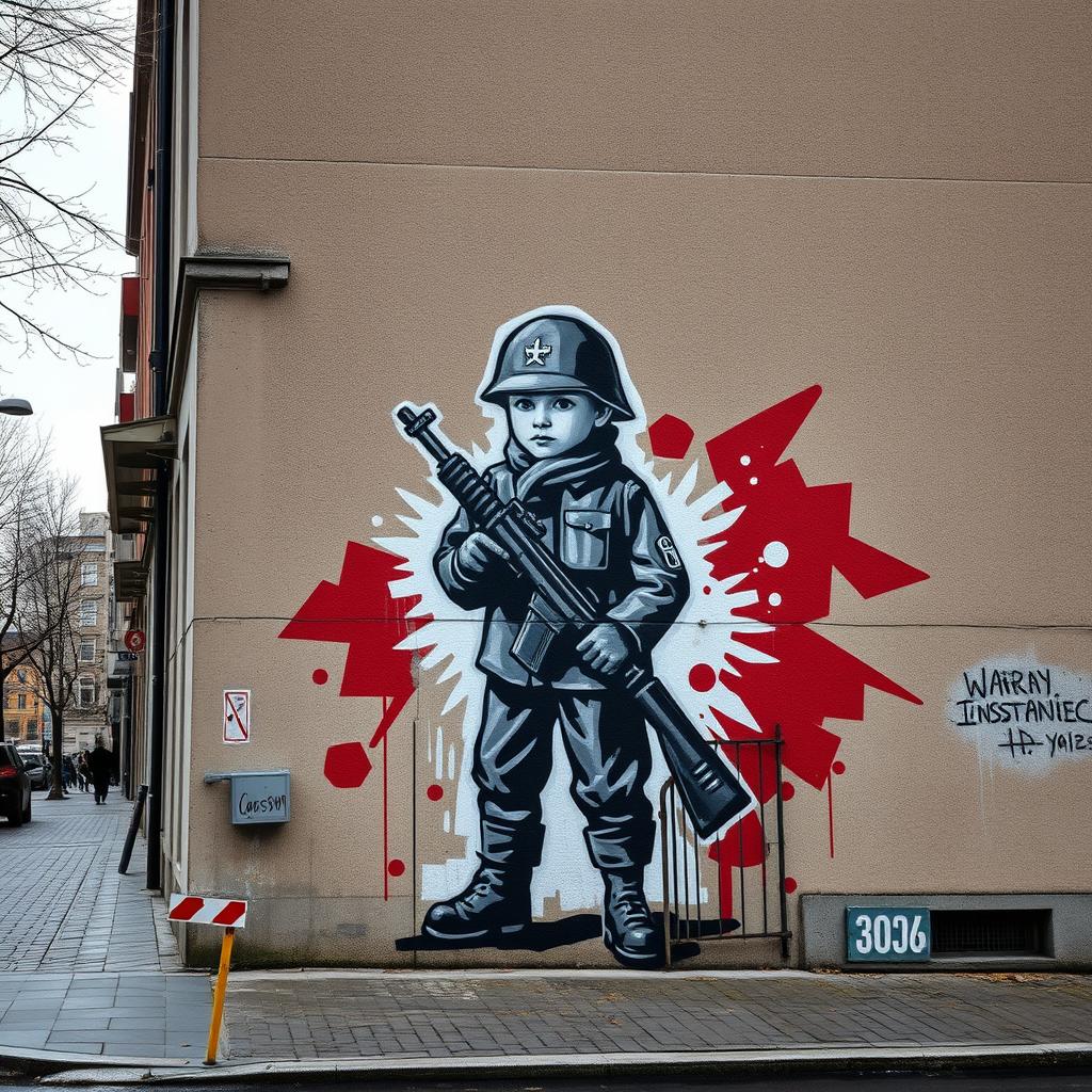 Mural 'Mały Powstaniec' w Warszawie - współczesna sztuka patriotyczna w przestrzeni miejskiej Mural 'Mały Powstaniec' w Warszawie - współczesna sztuka patriotyczna w przestrzeni miejskiej