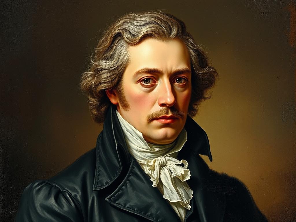 Portret Adama Mickiewicza autorstwa artysty Wileńskiej szkoły malarskiej Portret Adama Mickiewicza autorstwa artysty Wileńskiej szkoły malarskiej