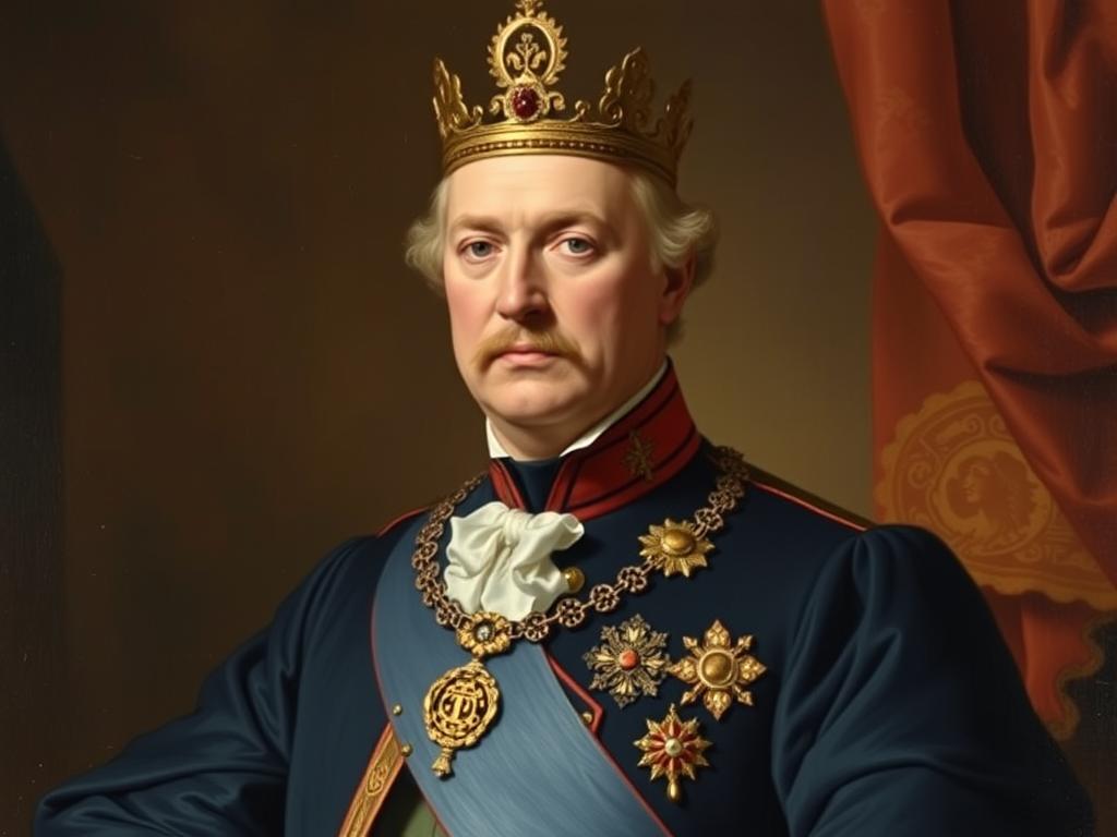 Portret Stanisława Augusta Poniatowskiego, patrona sztuk pięknych Portret Stanisława Augusta Poniatowskiego, patrona sztuk pięknych