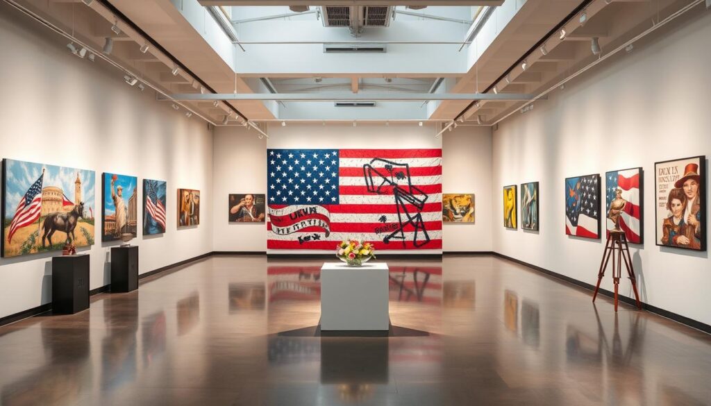 Wystawa 'Patriotyzm Jutra' prezentująca różnorodne interpretacje patriotyzmu w sztuce współczesnej Wystawa 'Patriotyzm Jutra' prezentująca różnorodne interpretacje patriotyzmu w sztuce współczesnej