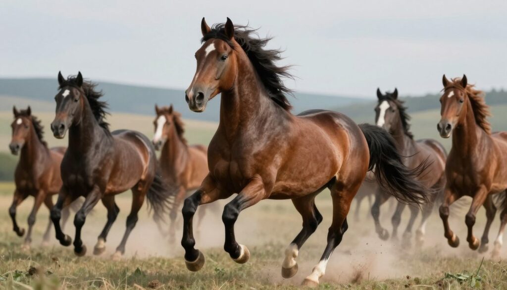 fascynacja anatomią i ruchem koni