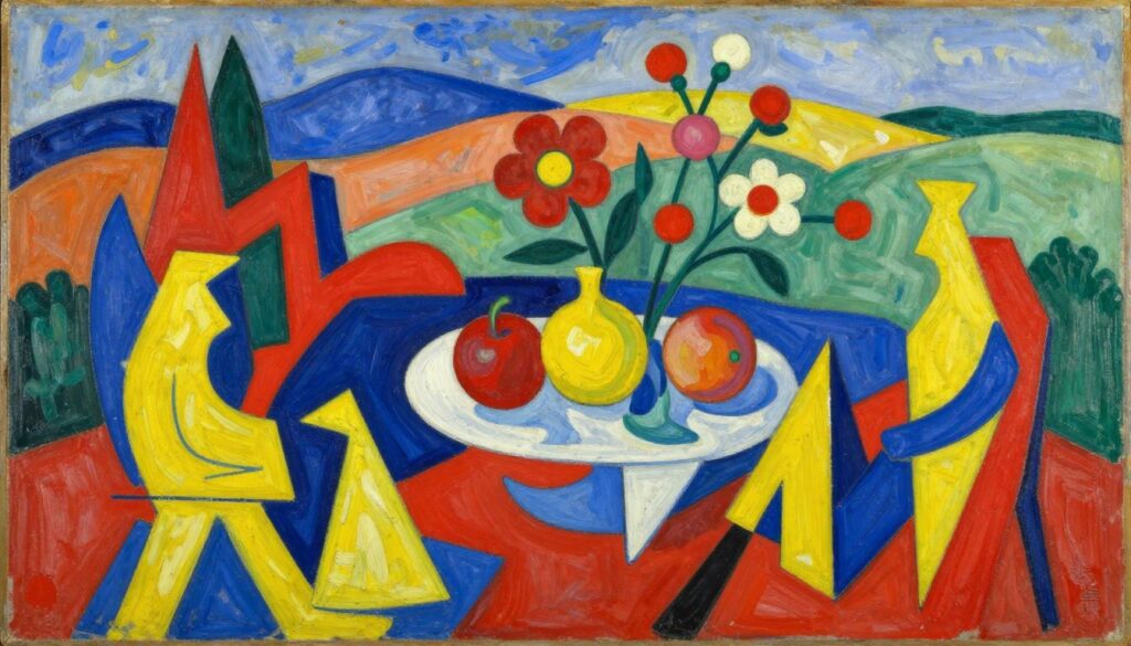 fascynacja kolorem georges braque