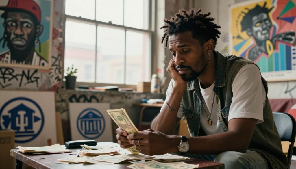 finansowe zmagania jean-michel basquiat