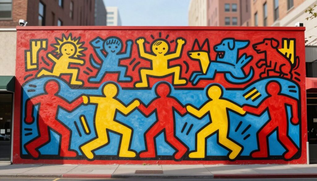 keith haring aids awareness