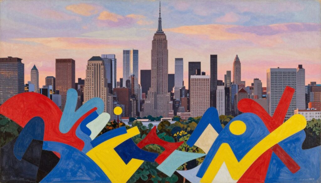 kolaż lee krasner new york