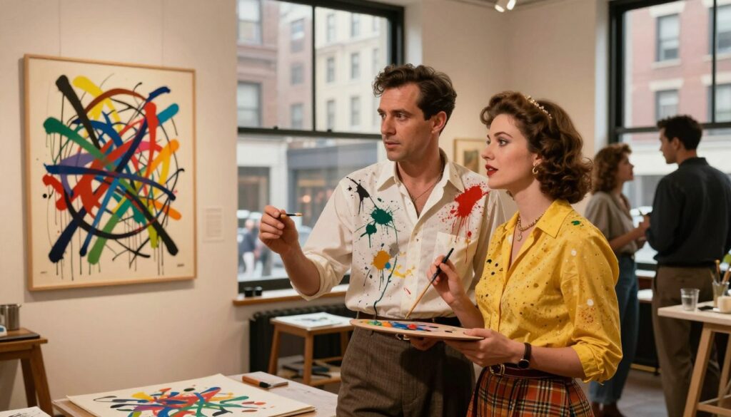 małżeństwo z jackson pollock i nowojorska scena artystyczna