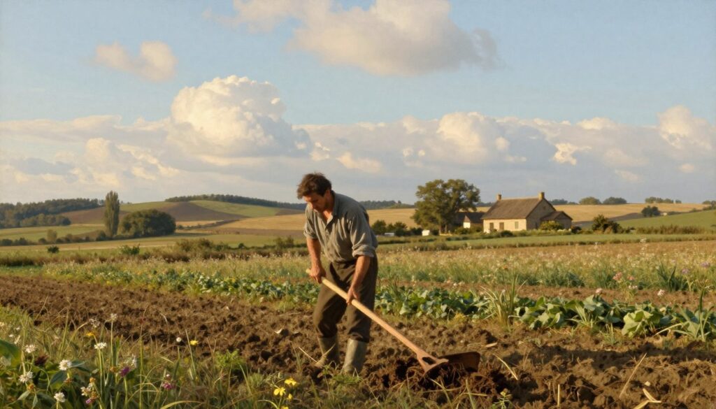 początki jean-francois millet painting