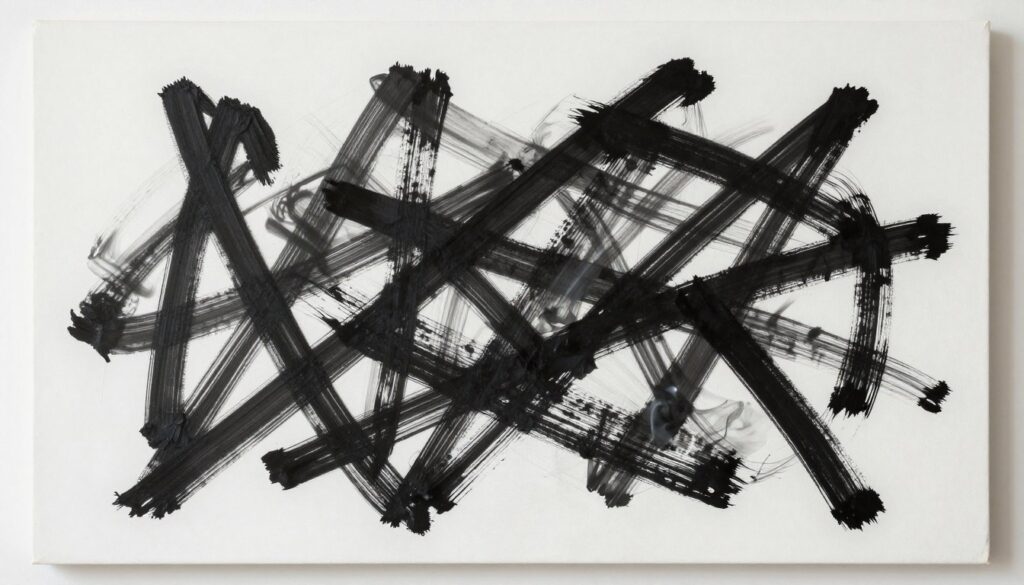 technika pracy franz kline