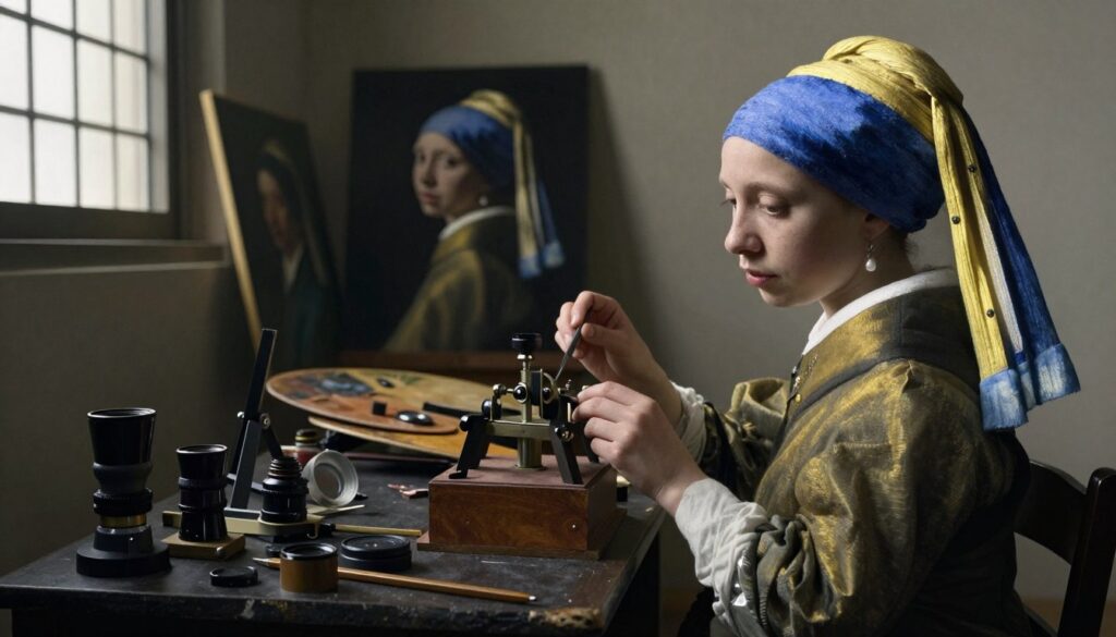 teorie optyczne vermeer