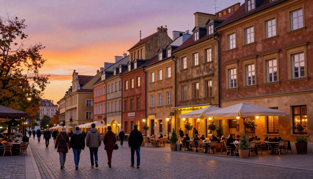 ulica Nowy Świat w Warszawie